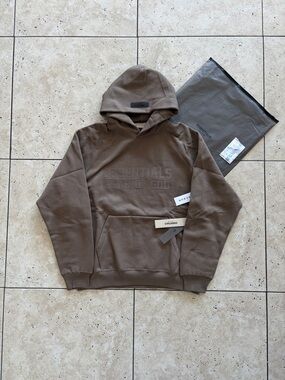 Essentials Fear Of God Wood Hoodie